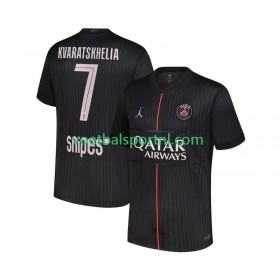 Paris Saint Germain Khvicha Kvaratskhelia 7 Vierde Shirt 2025-26